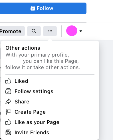 Invite people to like your page